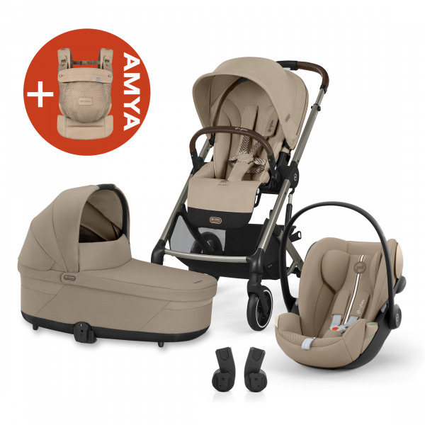 CYBEX Gold Balios 3in1 +AMYA - Almond Beige